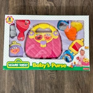 NEW Fisher Price, Sesame street Elmo purse RARE, 1999 New in Box, never opened